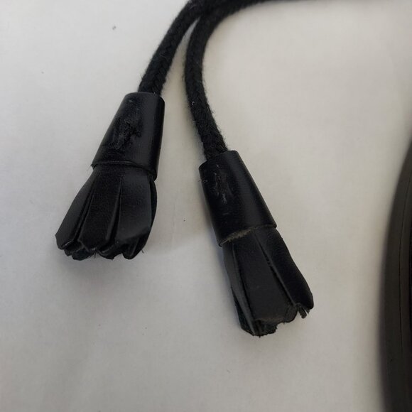 Thistle Gillie Brogues Shoes Men UK 5.5 EU38 Black Leather Highland Dress Oxford - Picture 7 of 16